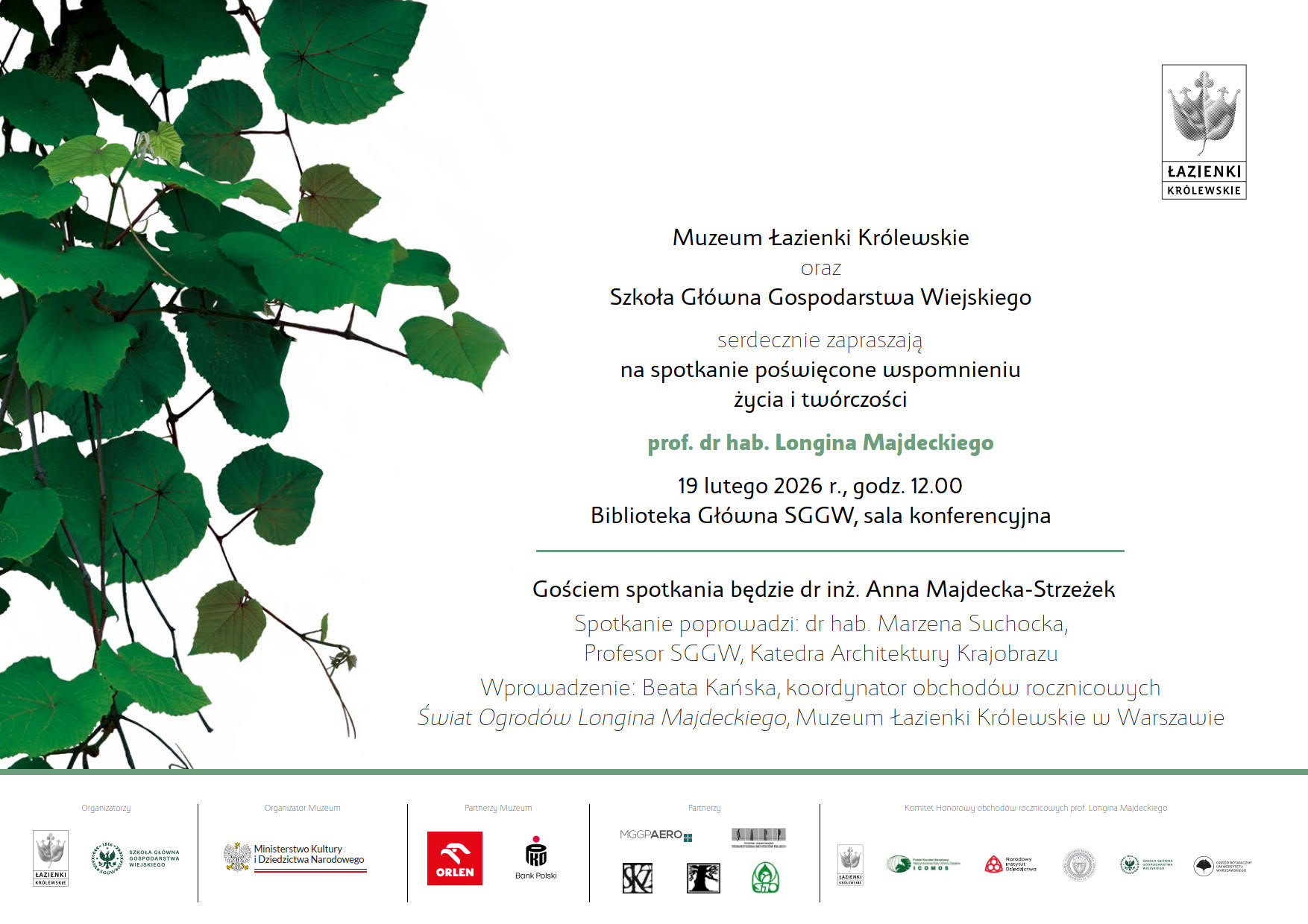 prof. Longin Majdecki SGGW 02 2026